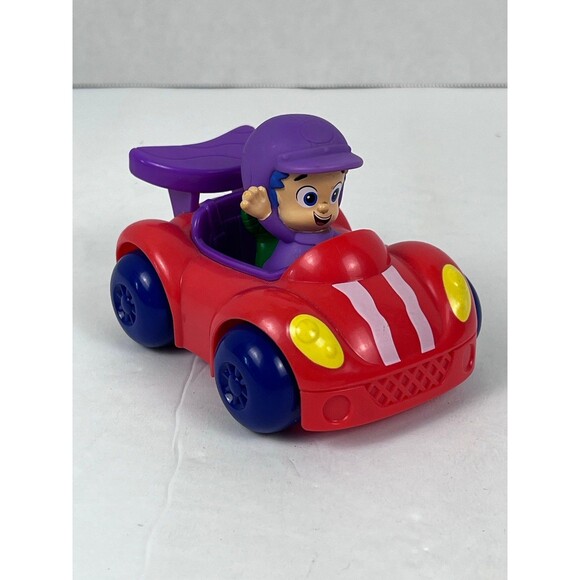Nick Jr Bubble Guppies Roll & Go Gil & Red Race Car - Picture 1 of 5